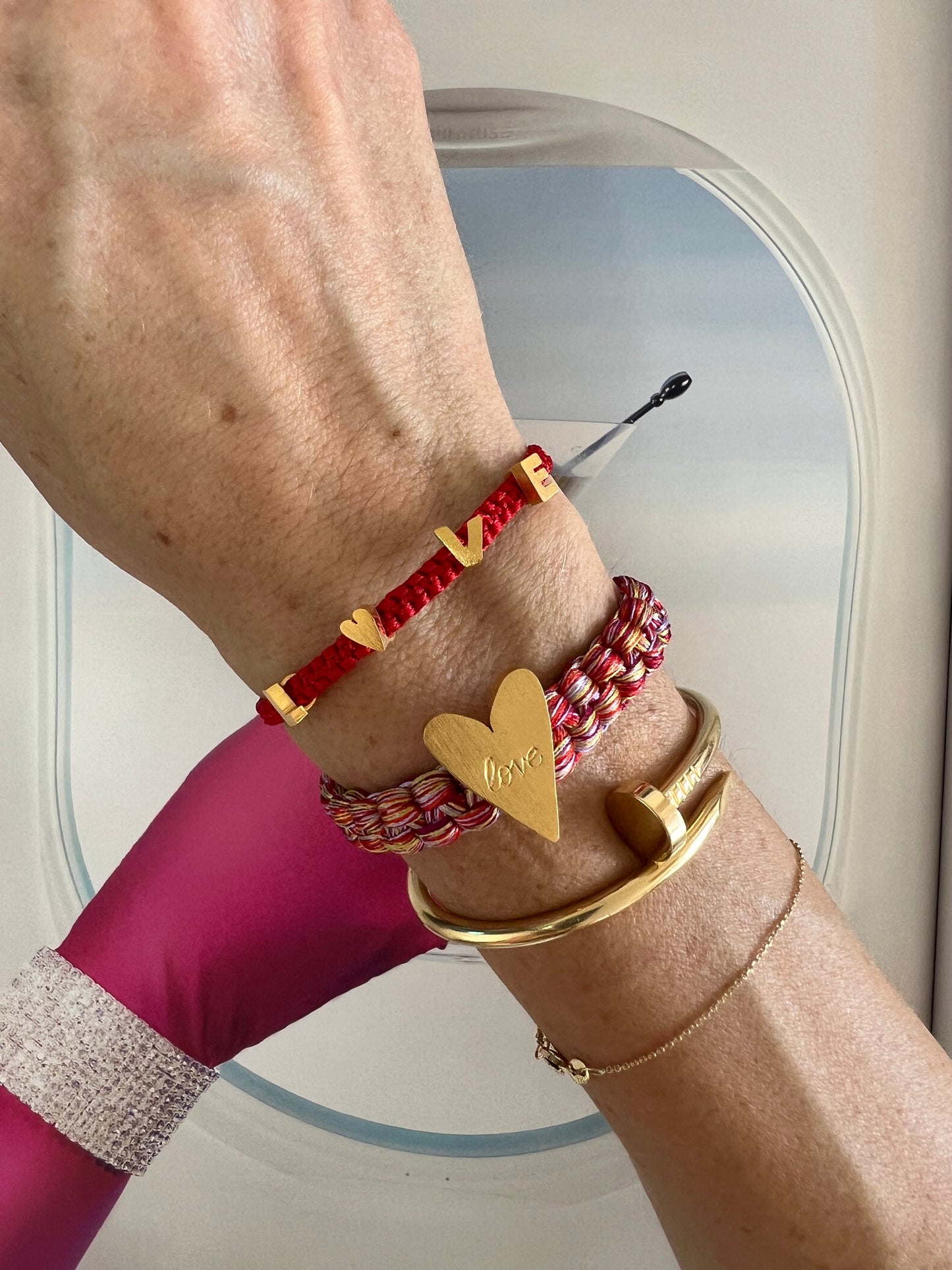 MACRAME RED LOVE